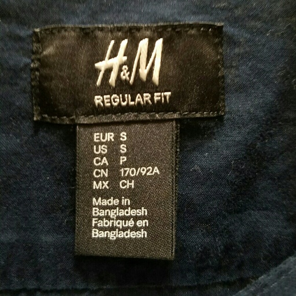 Palm Tree Print Short Sleeve Button Up - Picture 3 of 3