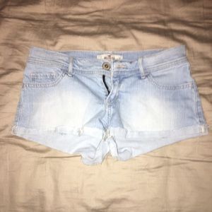 Hollister jean shorts