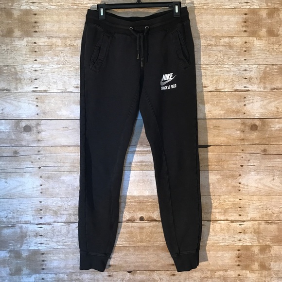 Nike Pants - Nike black joggers "Track and Field" Size Small