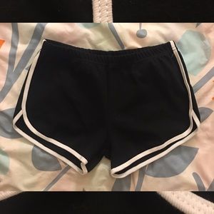 NWT Black Soft Shorts