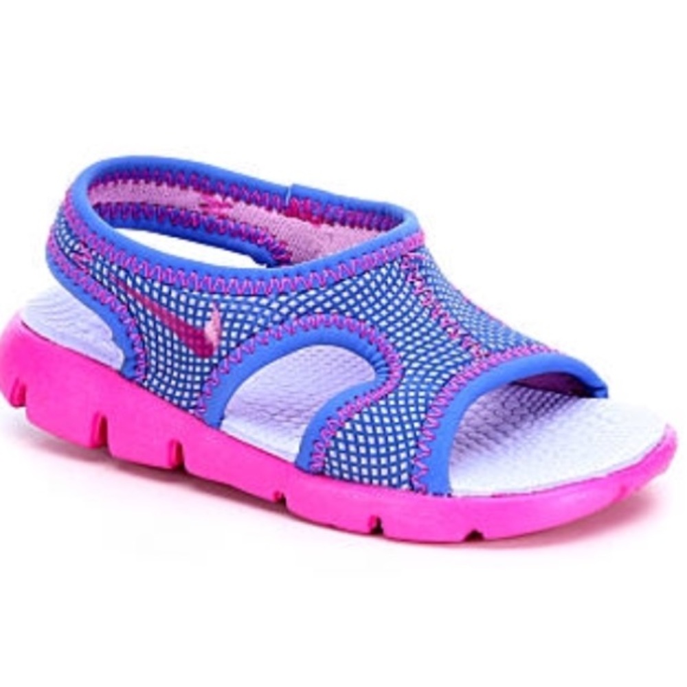 Pink and Blue Nike Sunrays☀️