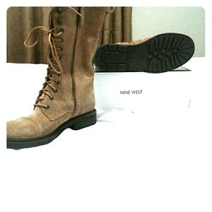 Nine West combat boots