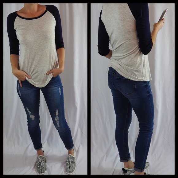 CLEARANCE-FIRM‼️5⭐️Destructive Skinny Jeans - Picture 2 of 8