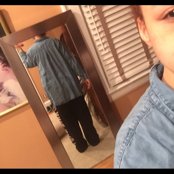 Joan vass studio denim 2x top - Picture 4 of 4