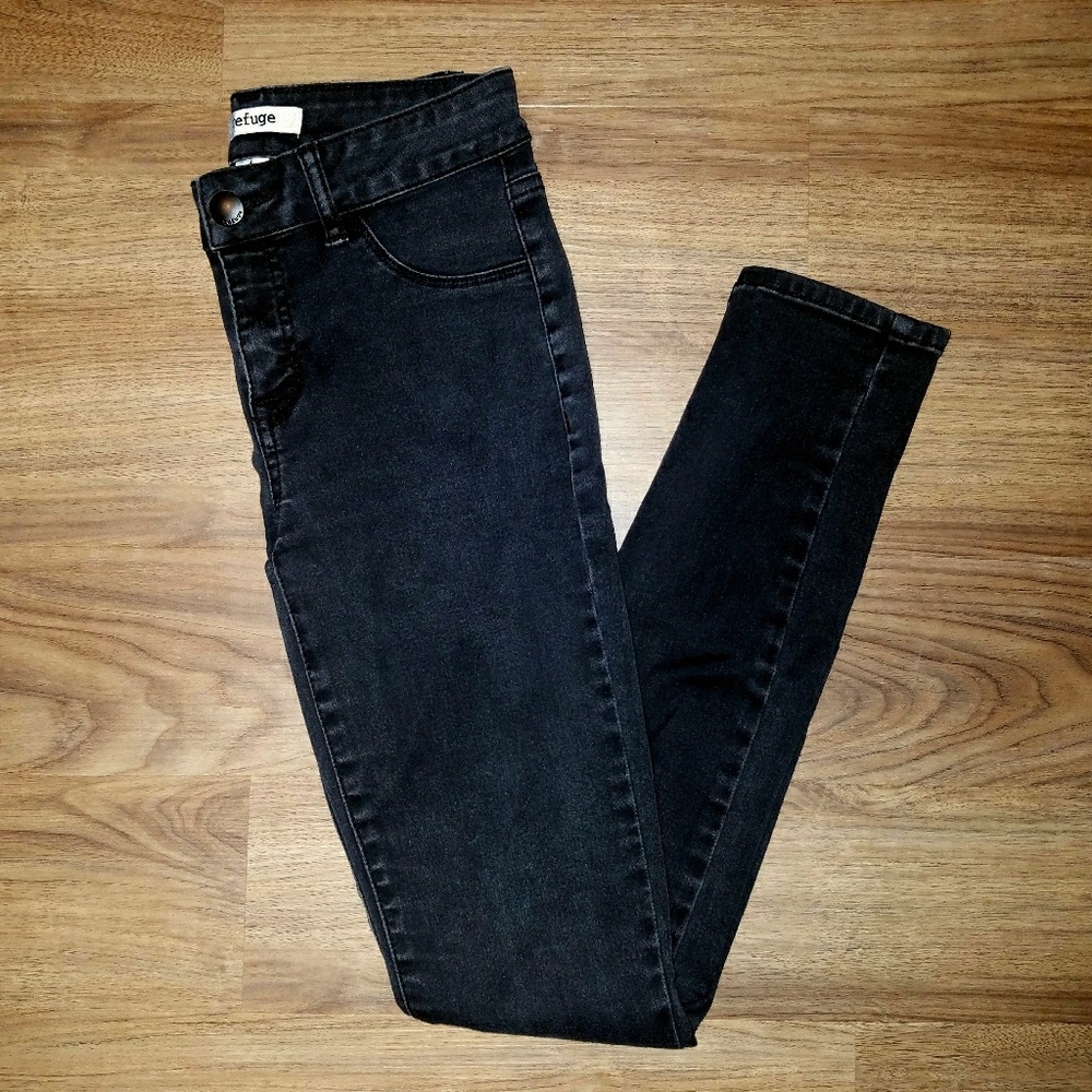 🔴Black Refuge jeans