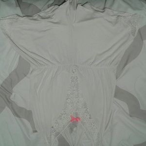 Victoria Secret white lace romper