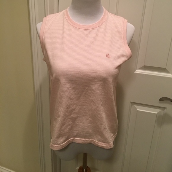 Ralph Lauren Tops - Lauren Ralph Lauren Crew Neck Tank Top Size L