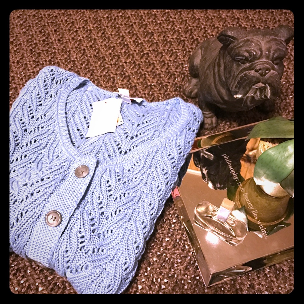 NWT Talbots Button-Up Cardigan