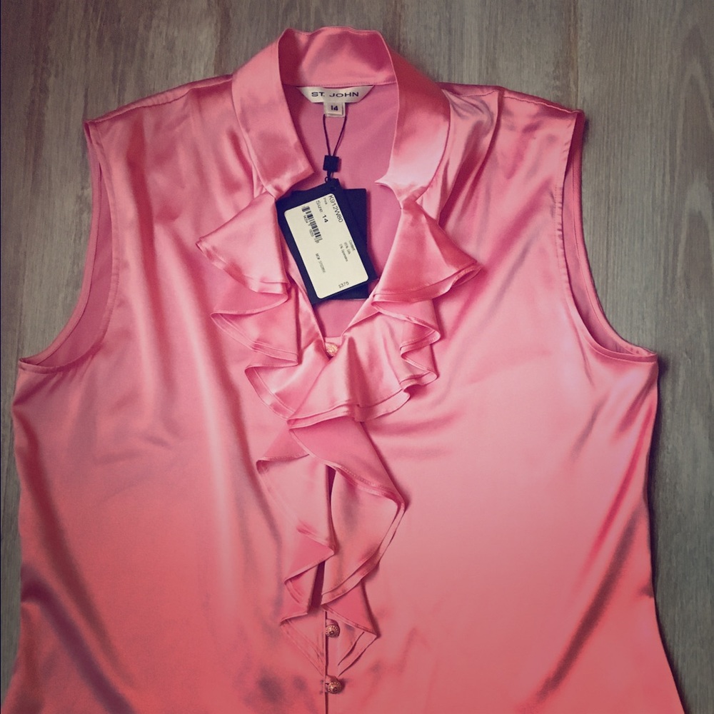 St. Josh Collection silk blouse