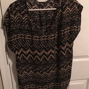 Slouchy tunic top
