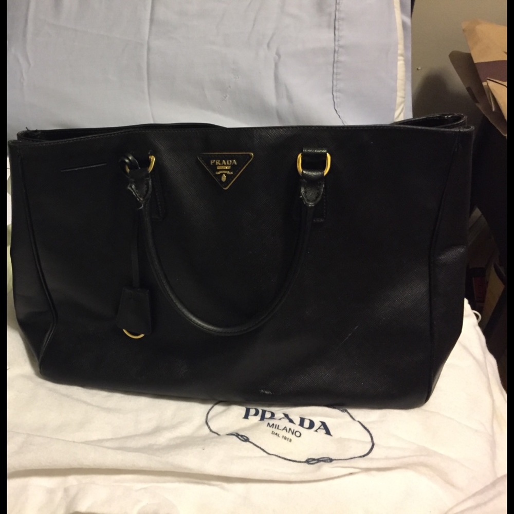 Prada Saffiano Lux Nero BN 1844