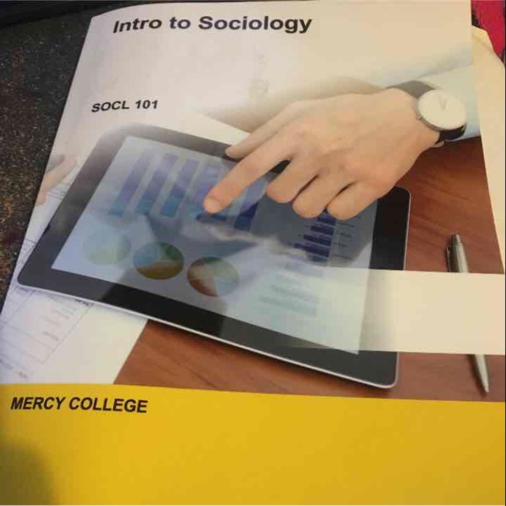 Mercy College intro to sociology 101 book SOCL