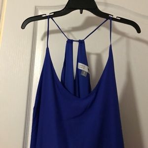 New Royal blue maternity dress