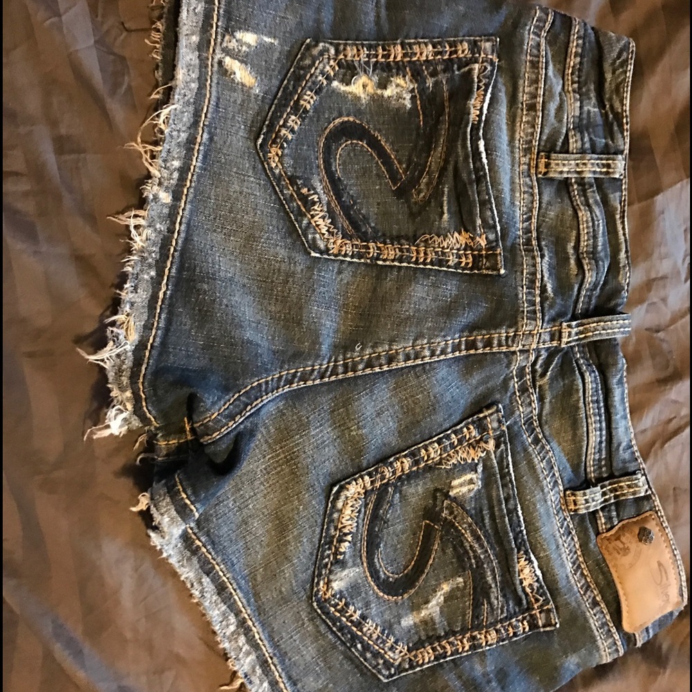 Silver Jeans Shorts