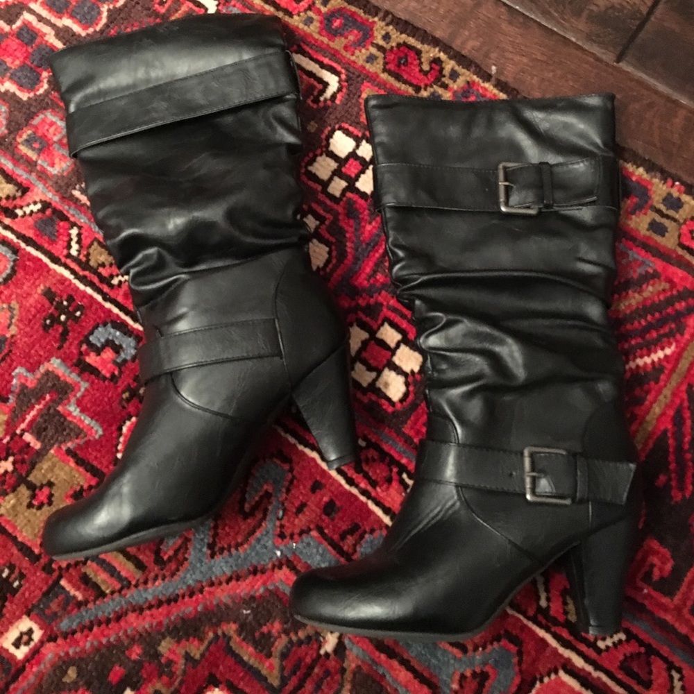 Madden girl heeled boots