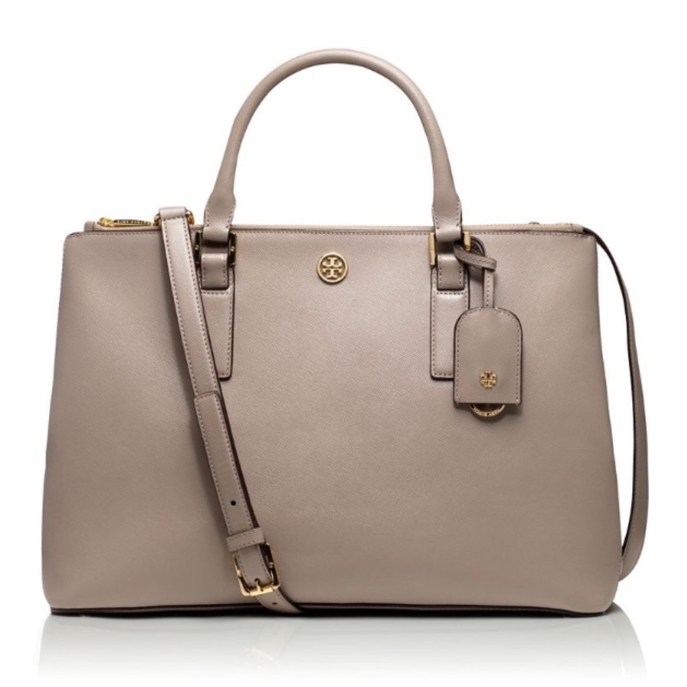 Tory Burch Robinson Double Zip Tote