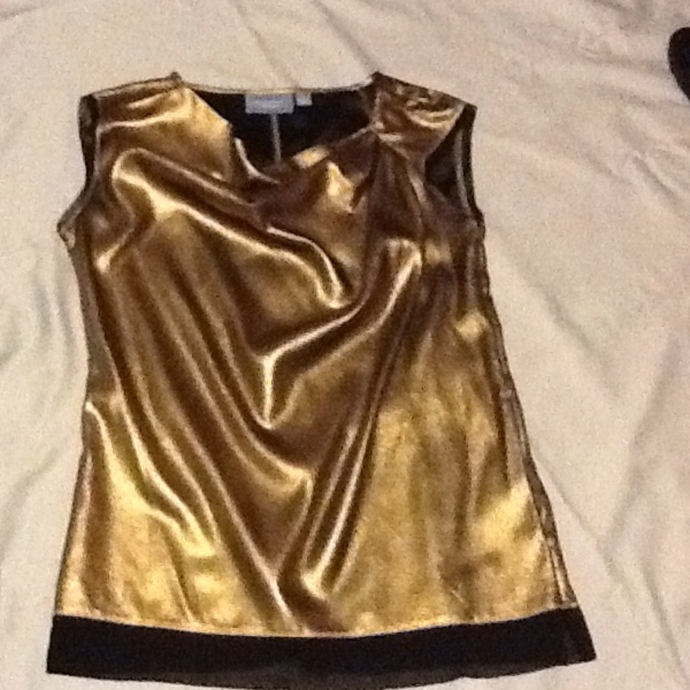 Gold blouse