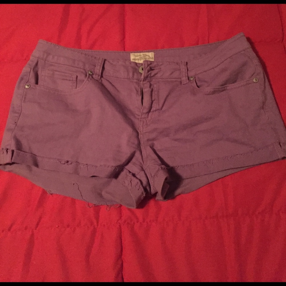 PURPLE Aeropostale Shorts Size 11/12