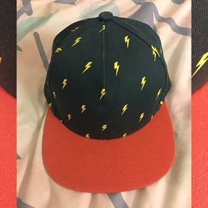 Lightning Bolt Snapback