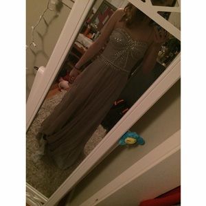 Lavender/Grey Prom dress