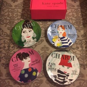 Kate Spade TidBit plates set of 4