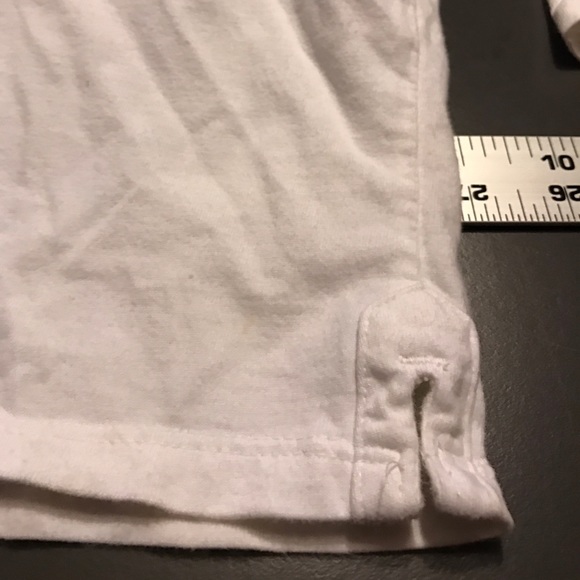 Gap Off White Long Sleeve V Collared Girls' Top - Picture 4 of 8