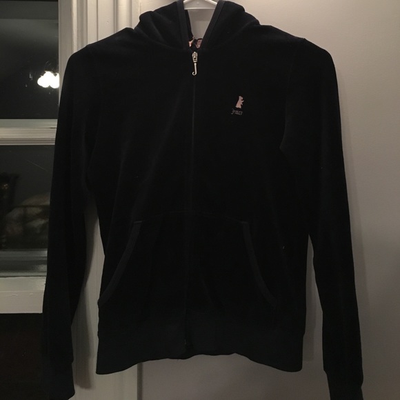 Juicy Couture Navy Blue Zip up Hoodie - Picture 1 of 1