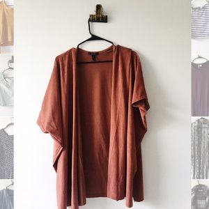 burnt orange blouse