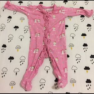 Gymboree baby girl footsie pj 3-6 months