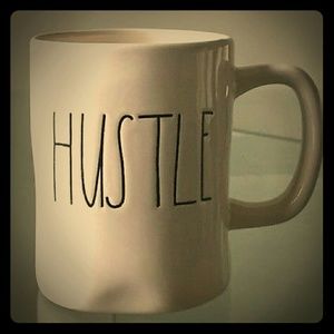 Rae Dunn "HUSTLE" mug