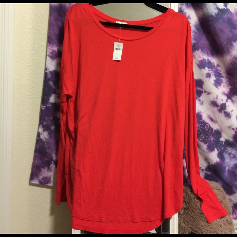 GAP flowy long sleeve top
