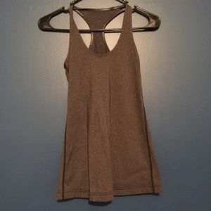 Gray lululemon tank top