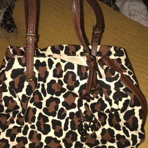 Leopardprint Michael Kors  shoulder bag