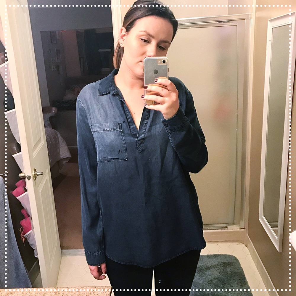 Denim shirt