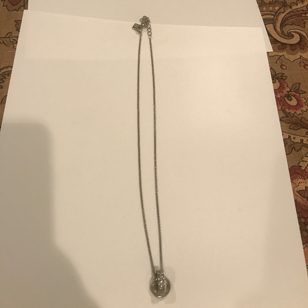 Silver chain necklace