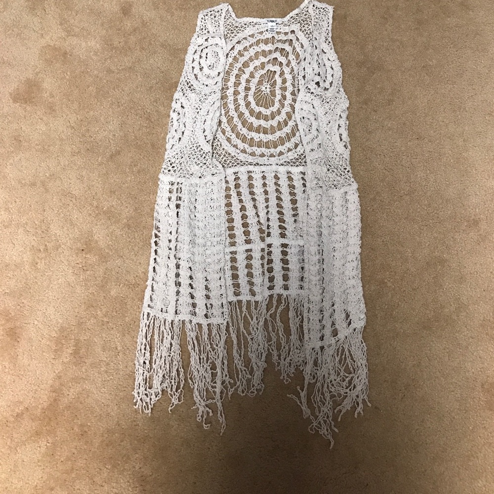 Crochet vest