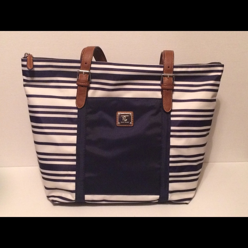 Lauren Ralph Lauren Duffield Nylon Tote