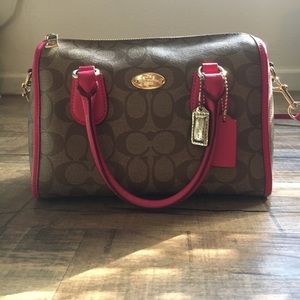Coach cross body bag