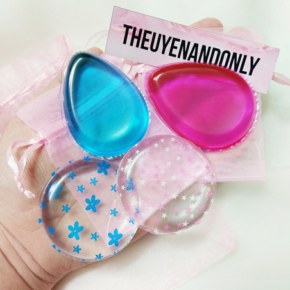 (4) NEW Silicone Sponge Silisponge Make Up Blender - Picture 1 of 6