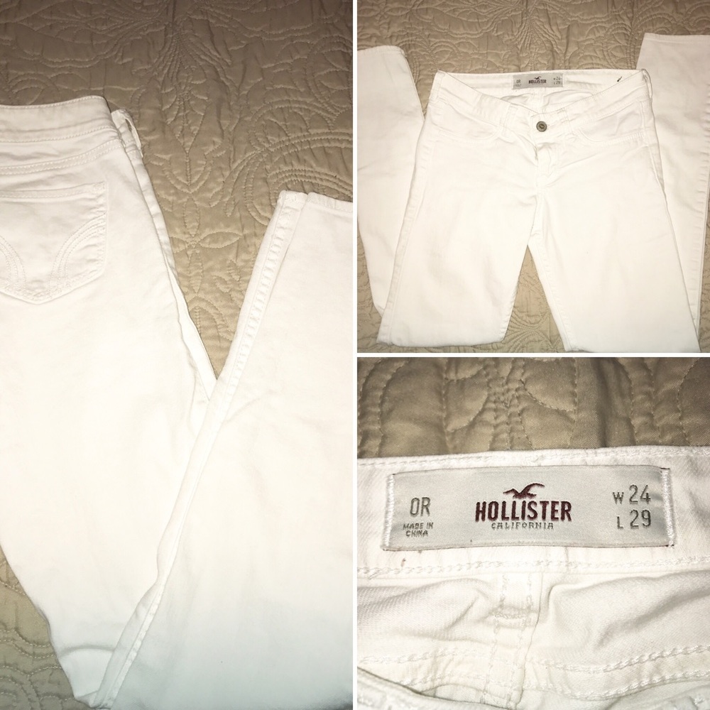 White Hollister Jeans