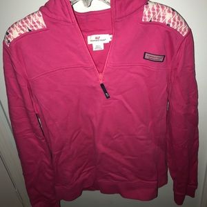 Vineyard Vines quarter zip/shep shirt