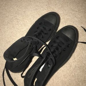 Black High Top Converse
