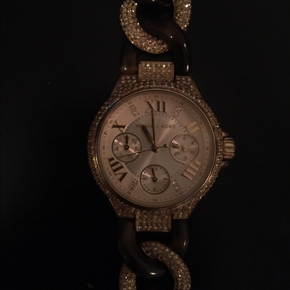 Michael Kors Tortoise Watch