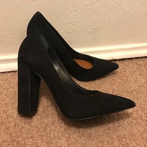 Steve Madden pointy block heels