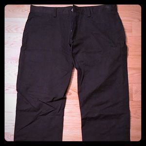 Calvin Klein black slim fit pants