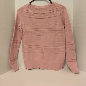 LOFT pink sweater