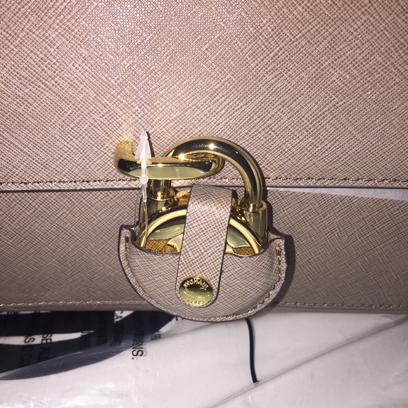 Michael Kors "Emma" satchel in Dark Dune - Picture 3 of 8