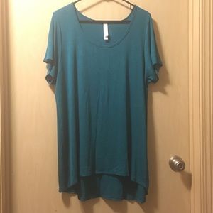EUC Teal 2XL LuLaRoe Classic Tee