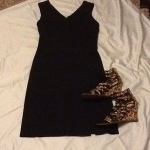 Black Elegant Stretch Dress