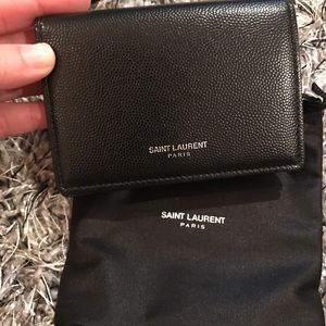 Saint Laurent Folding Card Case